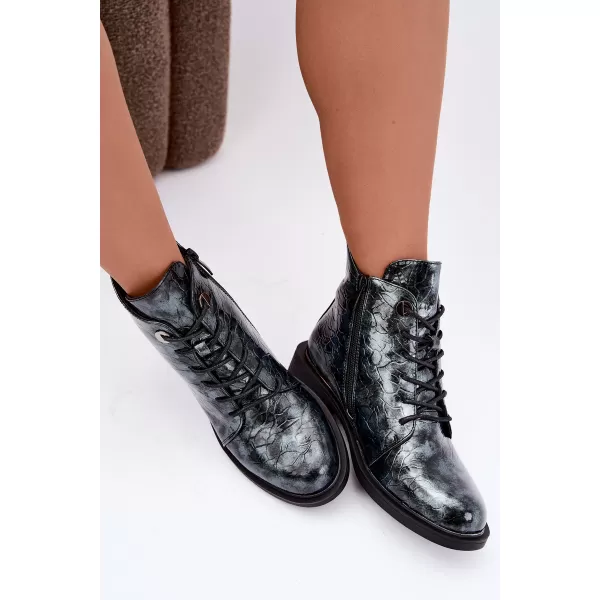  Botine de dama S.BARSKI HY62-8140 VERDE 