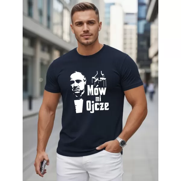  Tricou pentru bărbați DSTREET NX5145R-NY ALBASTRU ÎNCHIS 