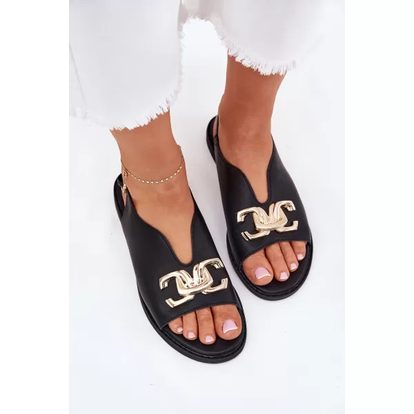  Sandale de dama EVENTO 25SD35-8775 NEGRU 