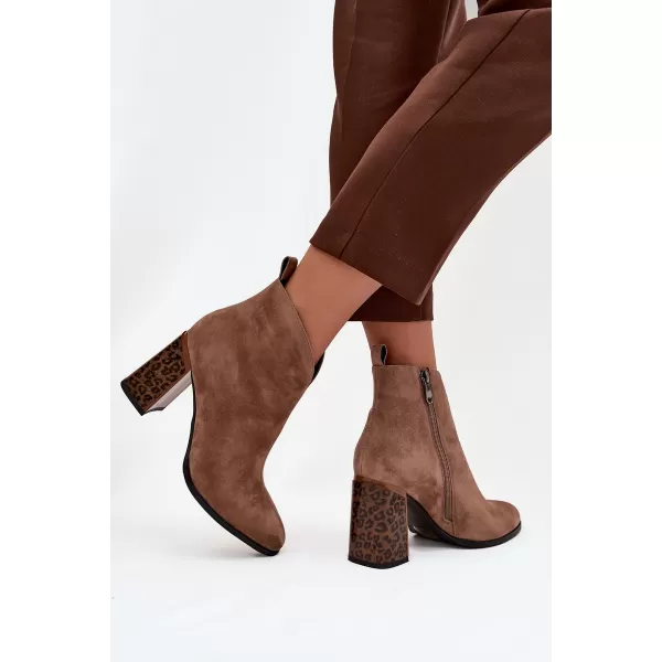  Botine de dama BOTO 25BT24-9210 MARO 