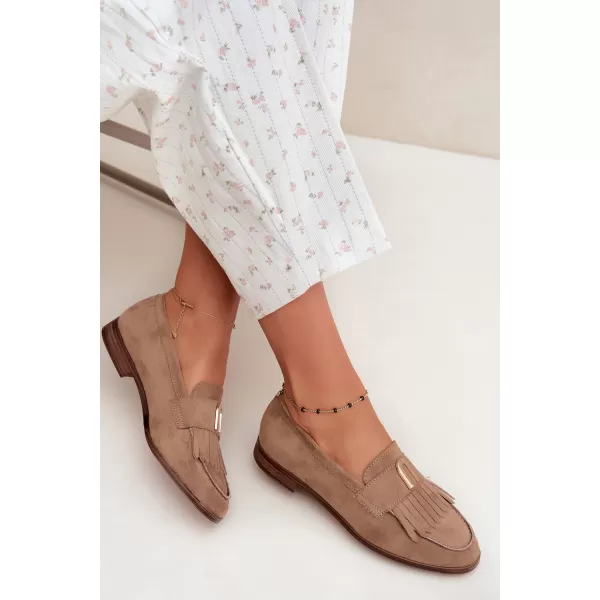  Mocasini de dama BOTO 3742 KAKI 