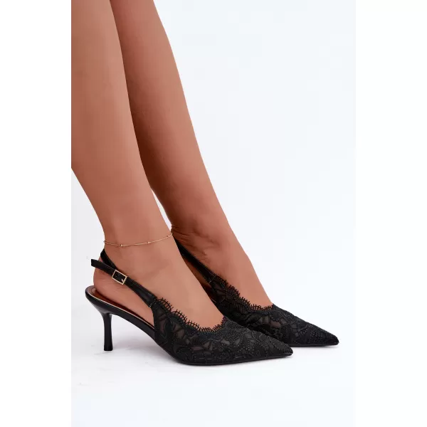  Sandale de dama BOTO T685P NEGRU 
