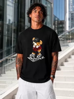 Tricou pentru bărbați DSTREET NX1039R-BK-O NEGRU