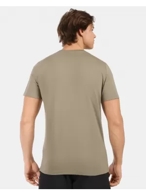 Tricou pentru bărbați KILPI DISCOVER-M 1M0372KI KAKI