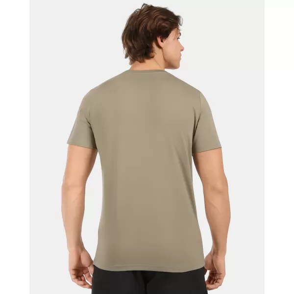  Tricou pentru bărbați KILPI DISCOVER-M 1M0372KI KAKI 
