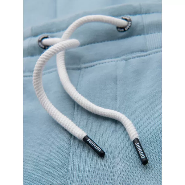  Pantaloni de trening pentru bărbați OMBRE OM-PABS-0304 ALBASTRU DESCHIS 