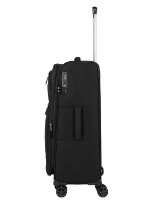 Valiză TRAVELITE Kick Off 4w M exp NEGRU