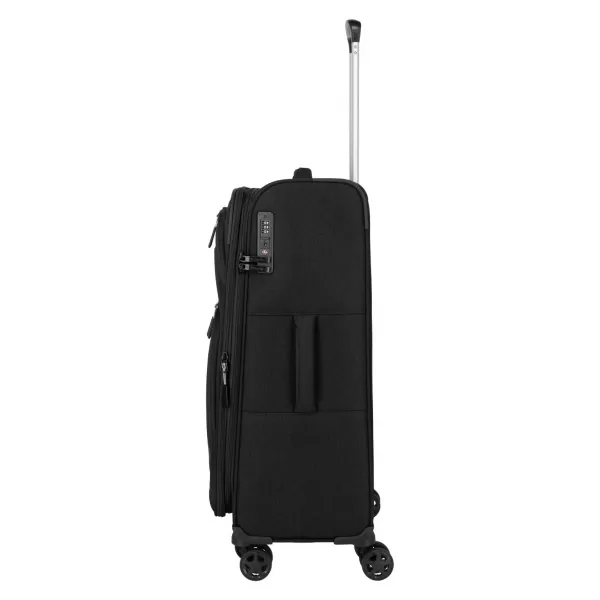  Valiză TRAVELITE Kick Off 4w M exp NEGRU 