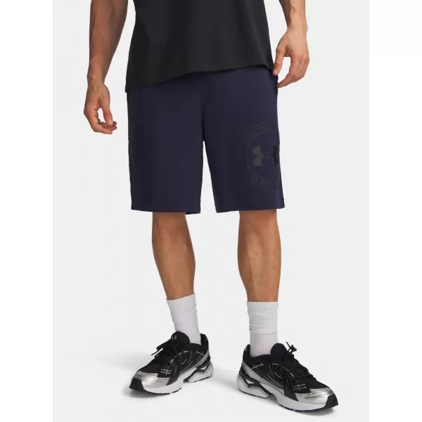  Pantaloni scurți pentru bărbați UNDER ARMOUR UA RIVAL LW GRAPHIC SHORTS 6014689-410 ALBASTRU 