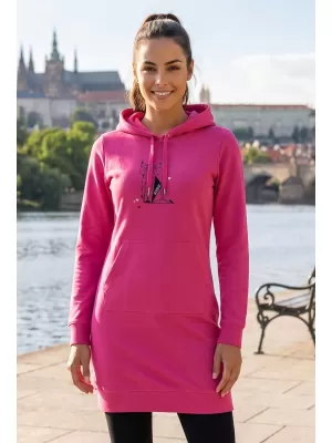 Hanorac prelungit dama ALTISPORT ALW091419 MAGENTA