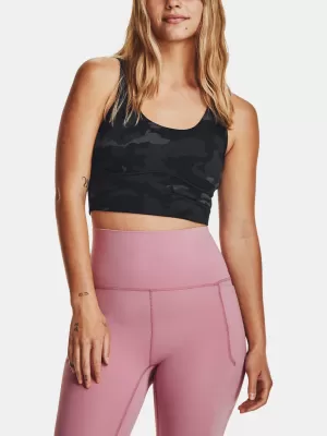 Maieu de damă UNDER ARMOUR MERIDIAN FITTED CROPTANKPRNT 1380983-021 NEGRU