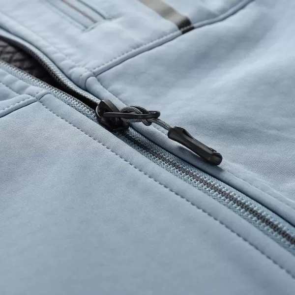  Jachetă softshell pentru bărbați ALPINE PRO HOOR 2 ALBASTRU ASHLEY 