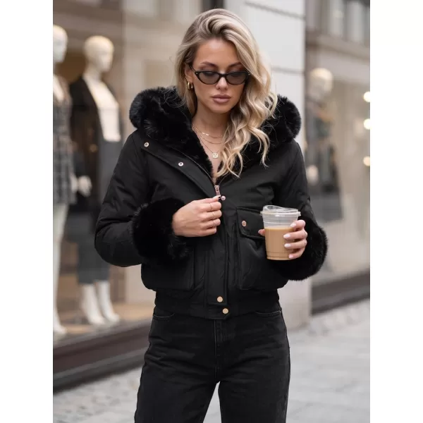  Geaca de dama DSTREET TY5996 NEGRU 
