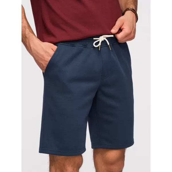  Pantaloni scurți pentru bărbați OMBRE OM-SRSK-0124 ALBASTRU MARIN 