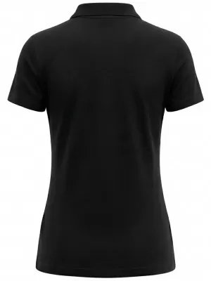 Tricou de damă cu guler 4F WMM00TPTSF0768 NEGRU ADÂNC