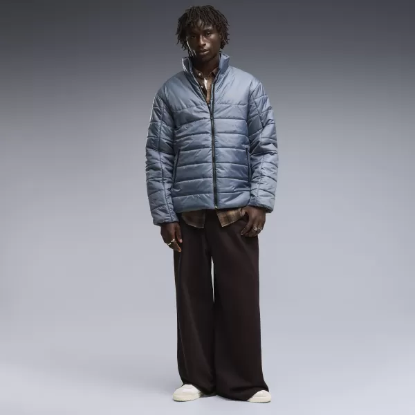  Jachetă pentru bărbați PUMA ESS PADDED JACKET 68521037 ALBASTRU SEARA 