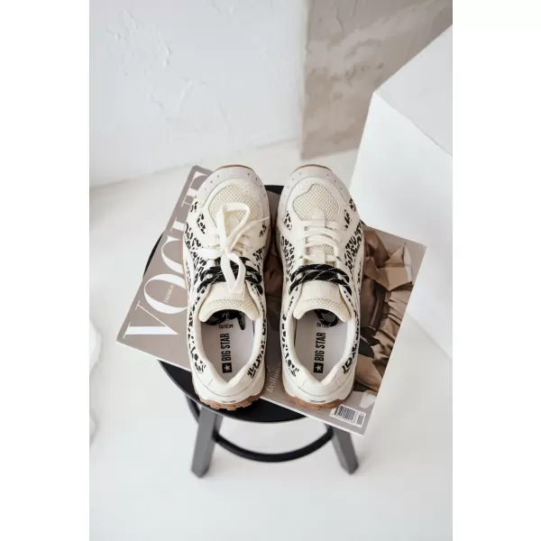  Adidași de damă BIG STAR SHOES TT274548 ALB 