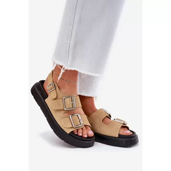  Sandale de dama BIG STAR SHOES RR274665 BEJ 