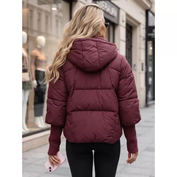  Geaca de dama DSTREET TY5898 BURGUNDIA 
