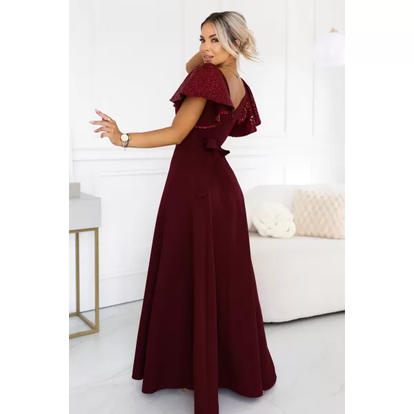  Rochie NUMOCO 694-3 CLARET 