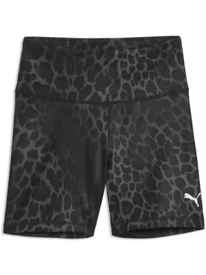 Pantaloni scurți de damă PUMA W TAD ESSENTIAL SPOTTED HAZE SHORT TIGHT 52851301 PUMA NEGRU