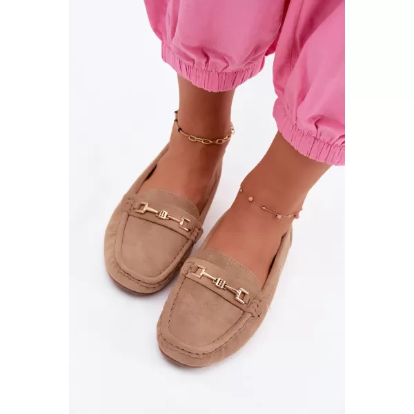  Mocasini de dama BOTO FT247 KAKI 