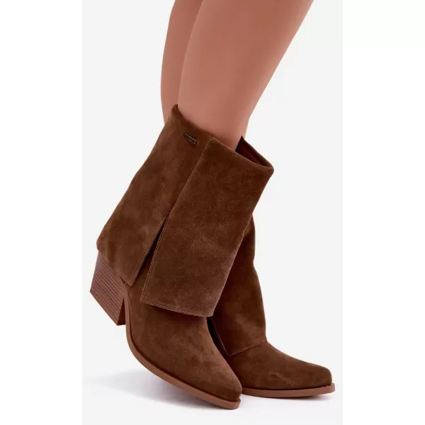  Pantofi de dama BIG STAR SHOES UU274114 UMBRE MARO/BEJ 