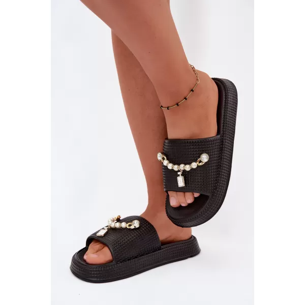  Papuci de damă BOTO 56160 NEGRU 