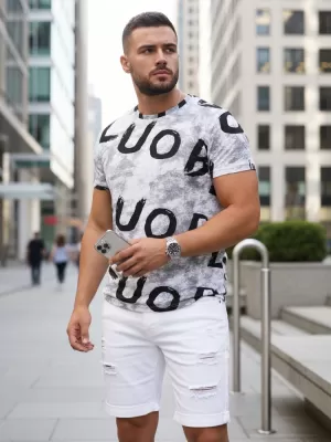 Tricou pentru bărbați DSTREET RX5669 NEGRU
