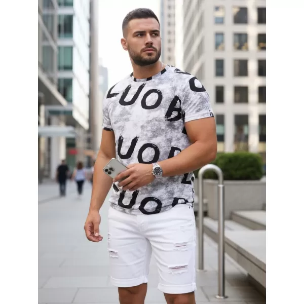  Tricou pentru bărbați DSTREET RX5669 NEGRU 