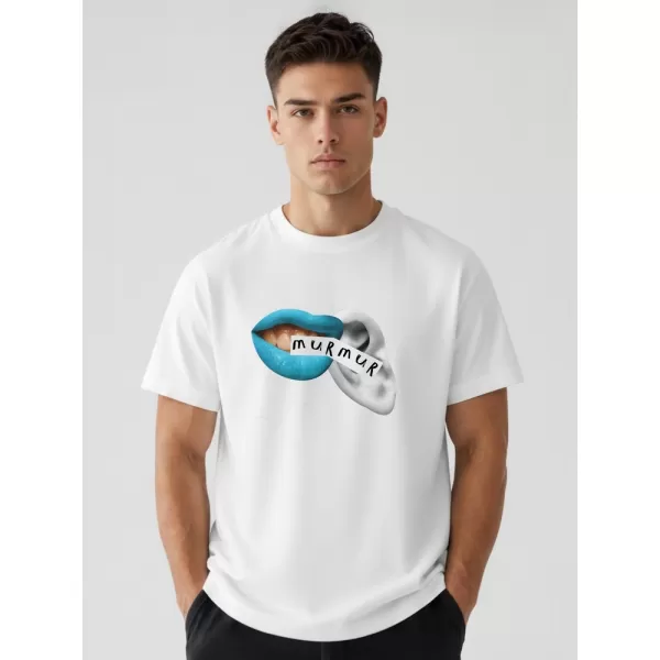  Tricou pentru bărbați DSTREET NX1036R-WH-O ALB 