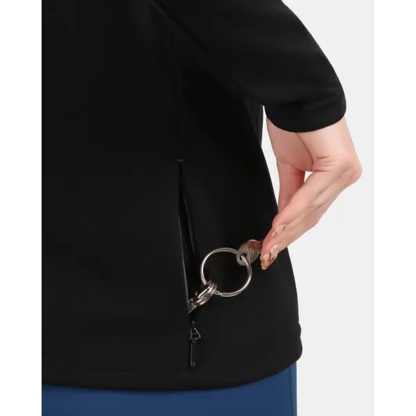  Hanorac de damă din fleece KILPI MONTALE-W 1L0204KI NEGRU 