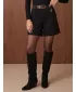 Pantaloni scurți de damă DSTREET SY0626 NEGRU