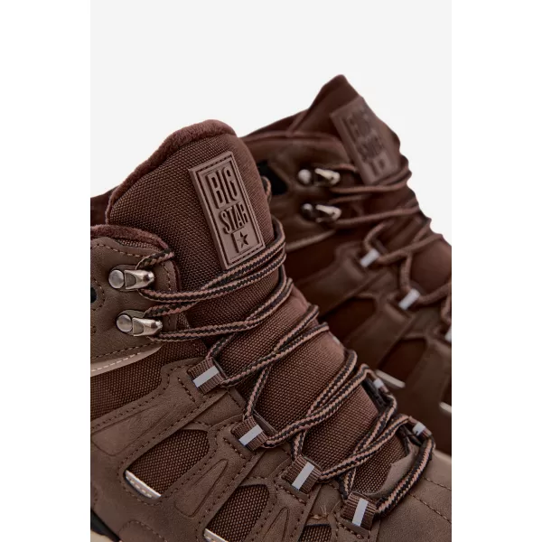  Pantofi pentru bărbați BIG STAR SHOES UU174316 UMBRE MARO/BEJ 