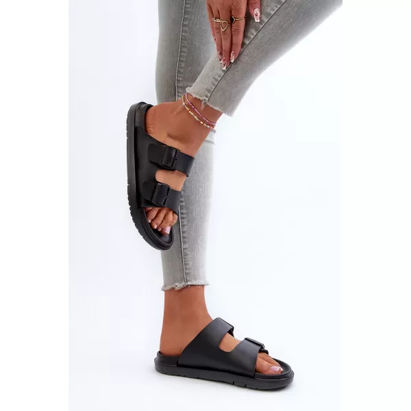  Papuci de damă BIG STAR SHOES NN274A750 NEGRU 