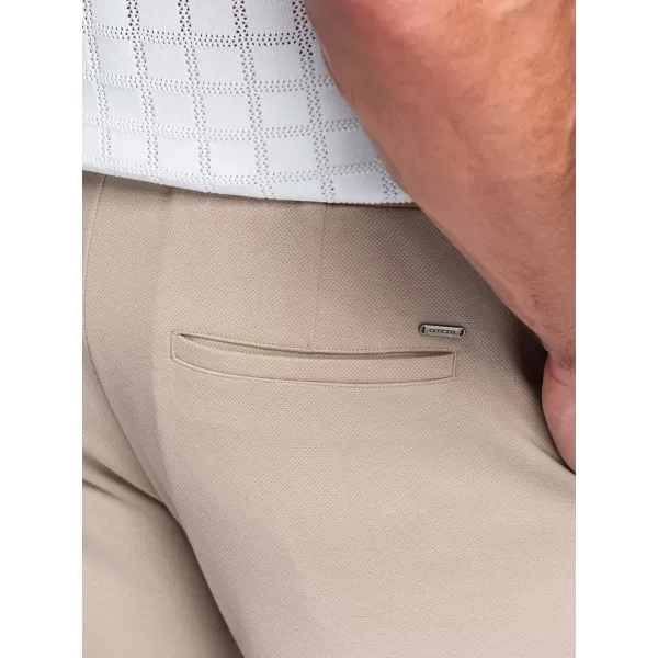  Pantaloni scurți pentru bărbați OMBRE OM-SRCS-0206 BEJ 