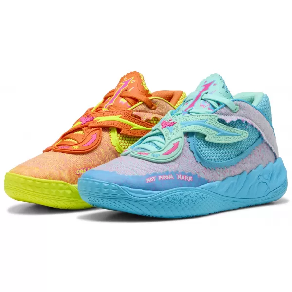  Pantofi de baschet PUMA MB.05 RICK & MORTY 312130-01 RICKIE ORANGE 