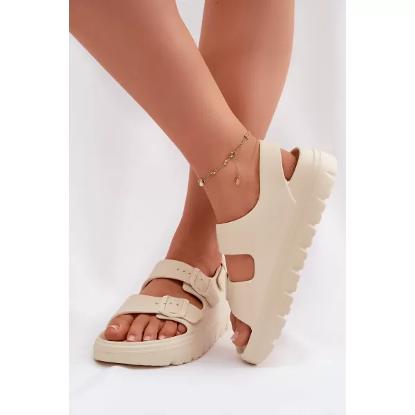  Sandale de dama BIG STAR SHOES TT274A032 BEJ 
