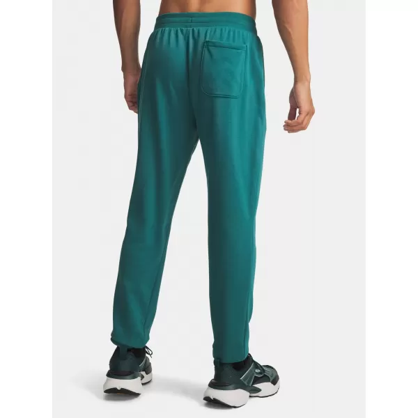  Pantaloni de trening pentru bărbați UNDER ARMOUR RIVAL LW GRAPHIC JOGGER 6014688-338 VERDE 