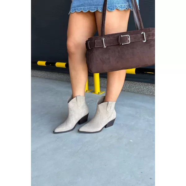 Botine de dama BOTO 6338 BEJ 