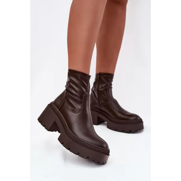  Botine de dama BOTO 9670A VIOLET 