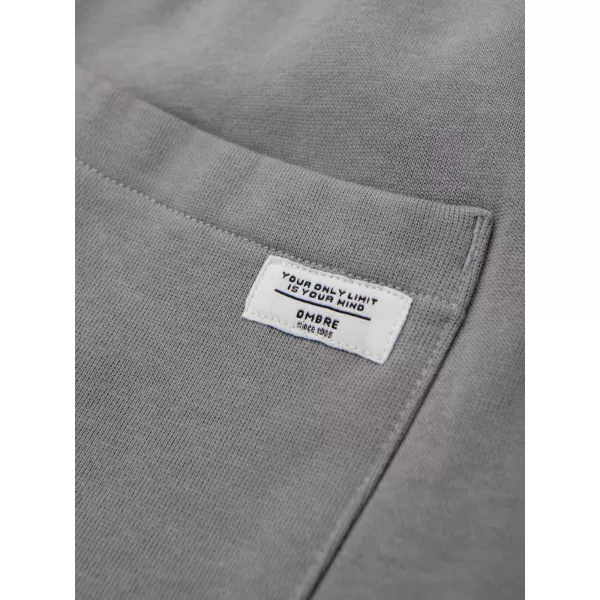  Pantaloni de trening pentru bărbați OMBRE OM-PABS-0304 GRI 