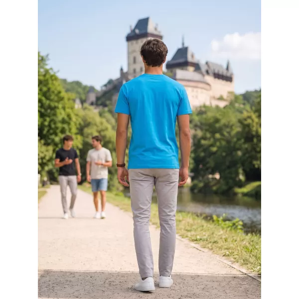  Tricou pentru bărbați ALTISPORT NP/ALMST20001 ALBASTRU OCEANIC 