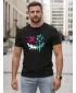 Tricou pentru bărbați DSTREET NX5100R-BK NEGRU