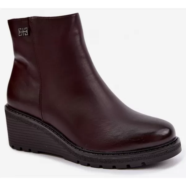  Botine de dama BOTO RMR2510-2 CIOCOLATĂ 