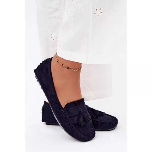  Mocasini de dama BOTO W2551 ALBASTRU 