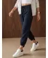 Pantaloni de dama DSTREET UY3166 ALBASTRU ÎNCHIS