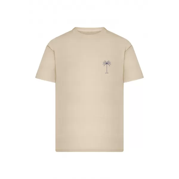  Tricou pentru bărbați URBAN CLASSICS TB8756 ALB/NISIP 
