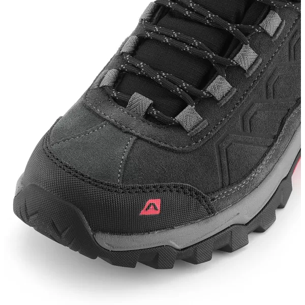  Pantofi de exterior ALPINE PRO UBEME GRI ÎNCHIS ADEVĂRAT 