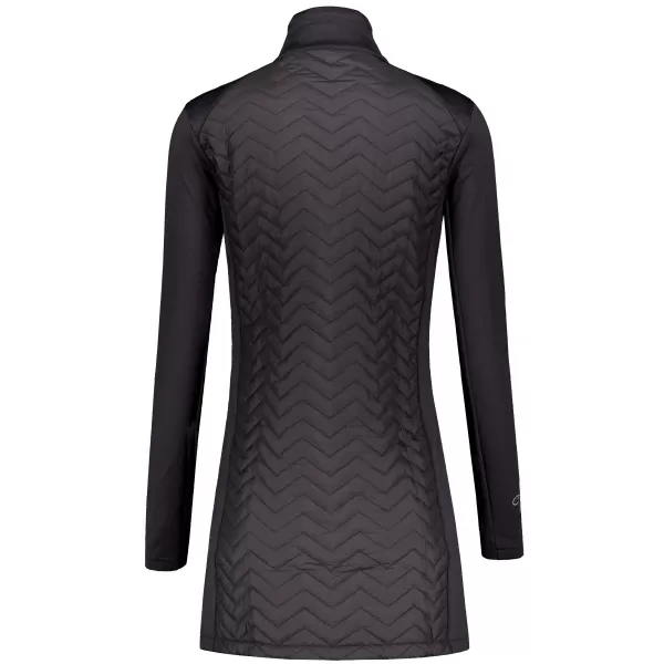  Palton hibrid de damă ALTISPORT IRYSA NEGRU 